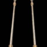 Zinc salad servers