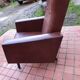 Paire de fauteuils en skaï année 50