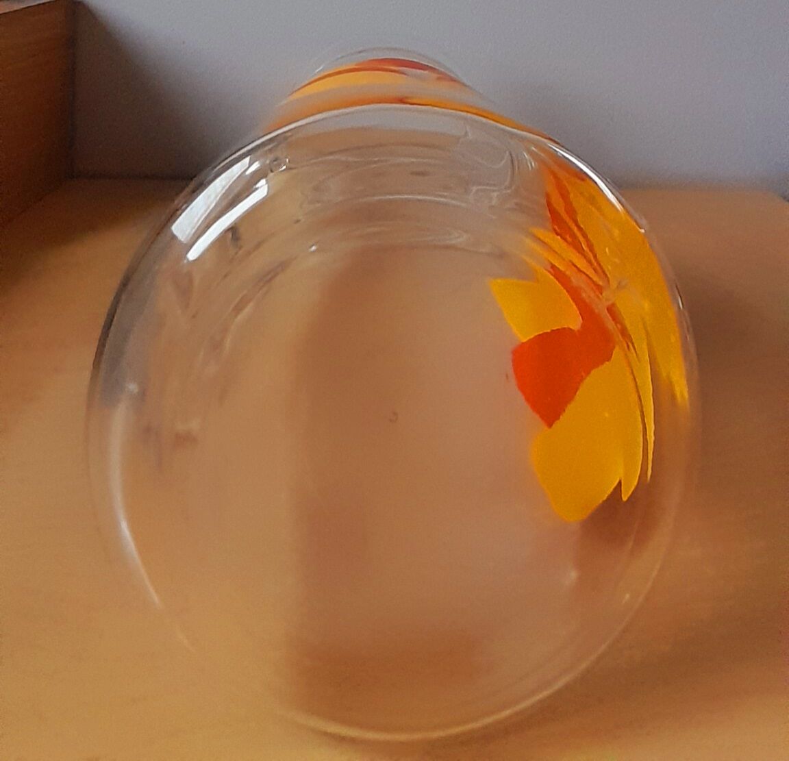 Carafe service and 2 glasses 70s