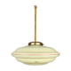 Art nouveau brass lamp, 1920's