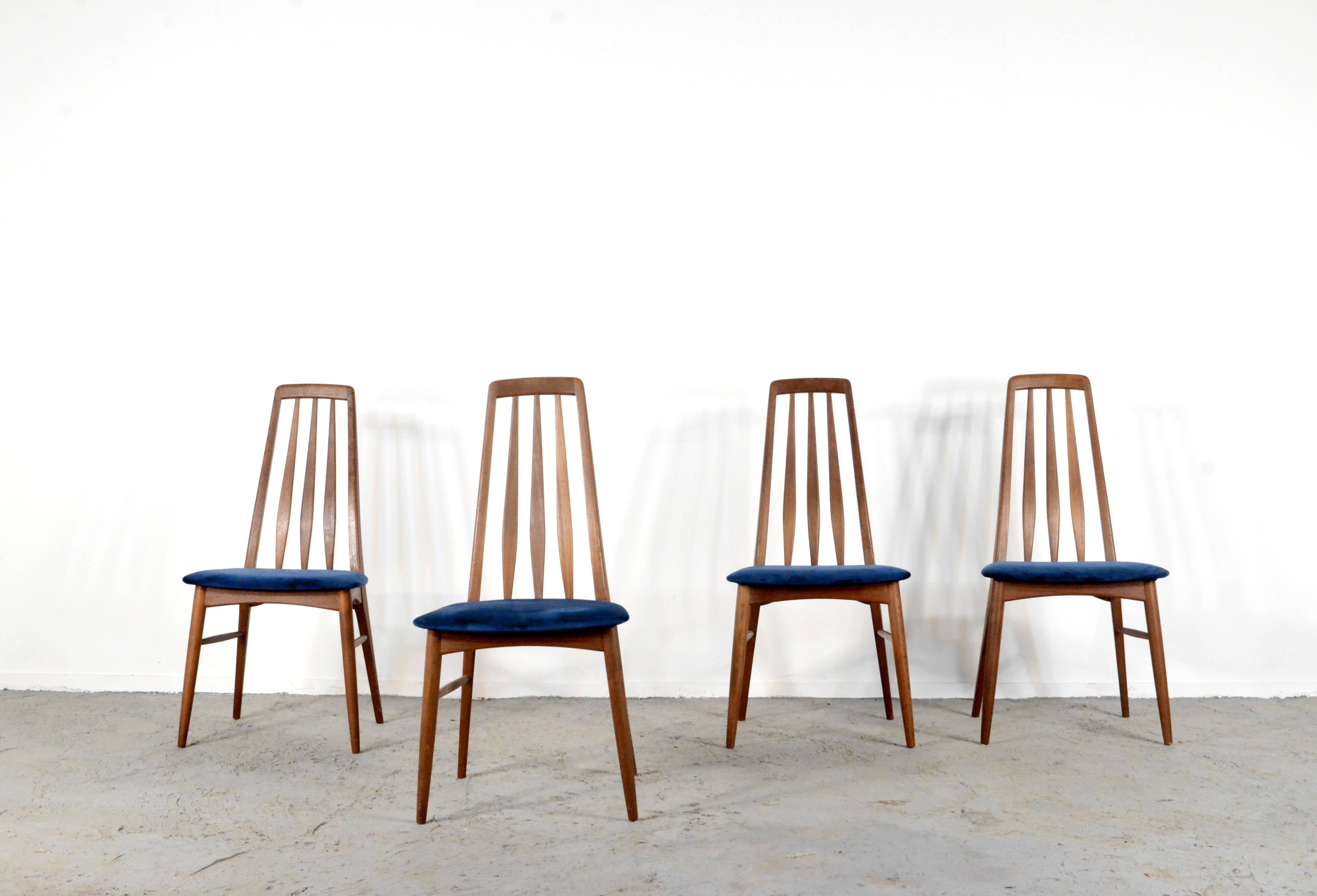 Page 1 of 12 Chaises Eva Midcentury par Neils Koefoed du Danemark en teck e