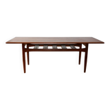 Vintage Scandinavian teak coffee table Trioh 1960s