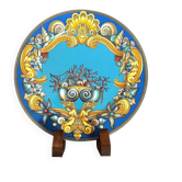 Assiette de présentation Versace pour Rosenthal « Les Trésors de la Mer »,