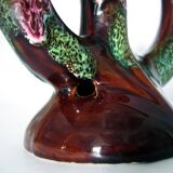 Ceramic candlestick - Georges Pougues-les-Eaux - vintage 60s