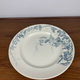 Large round iron earth dish "Pampre" model, JR