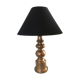 Lampe  en  bois doré années  70/80