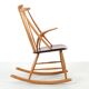 Scandinavian rocking chair by Illum Wikkelso model IW3