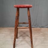 High oak stool