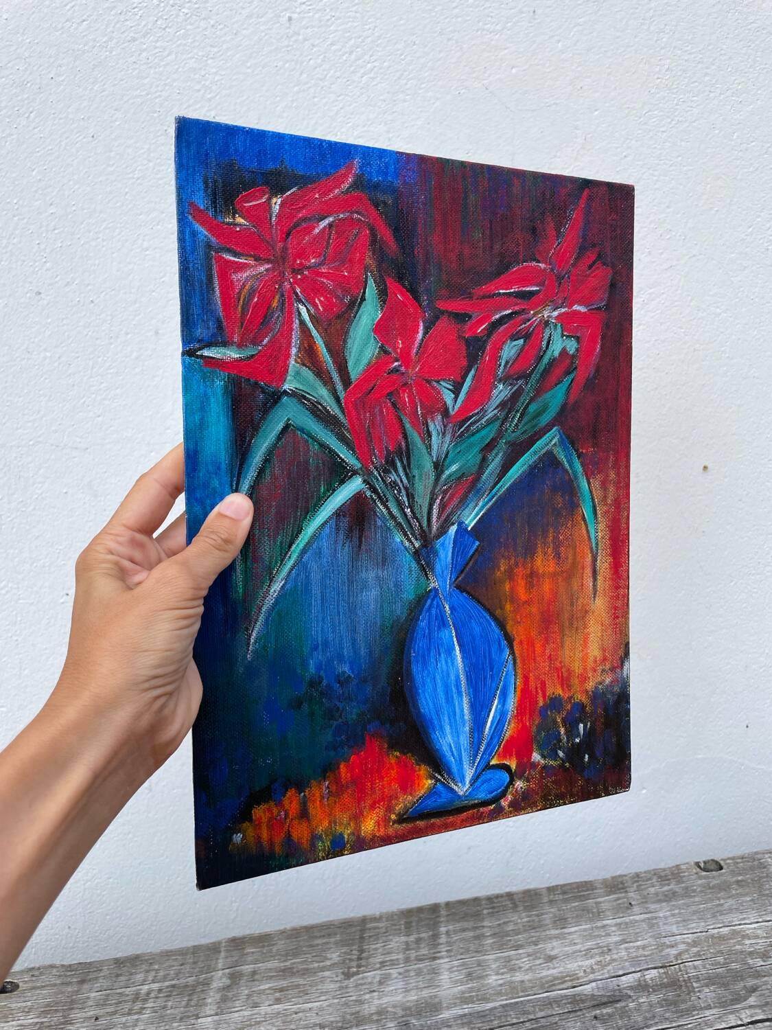 Expressionist Flower Bouquet