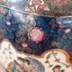 Antique Japanese porcelain vases, Meiji period, 19th century, oriental porcelain art, in