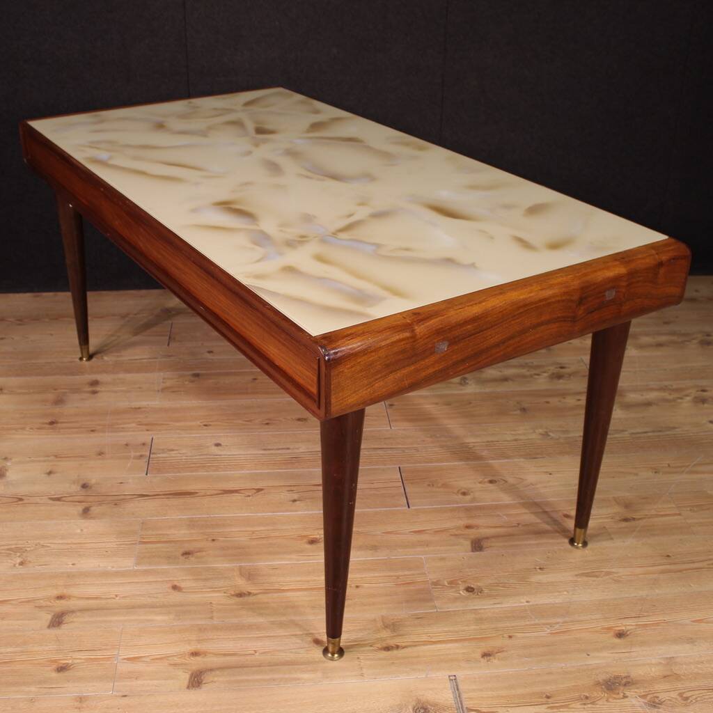 Grande table design italienne des années 60