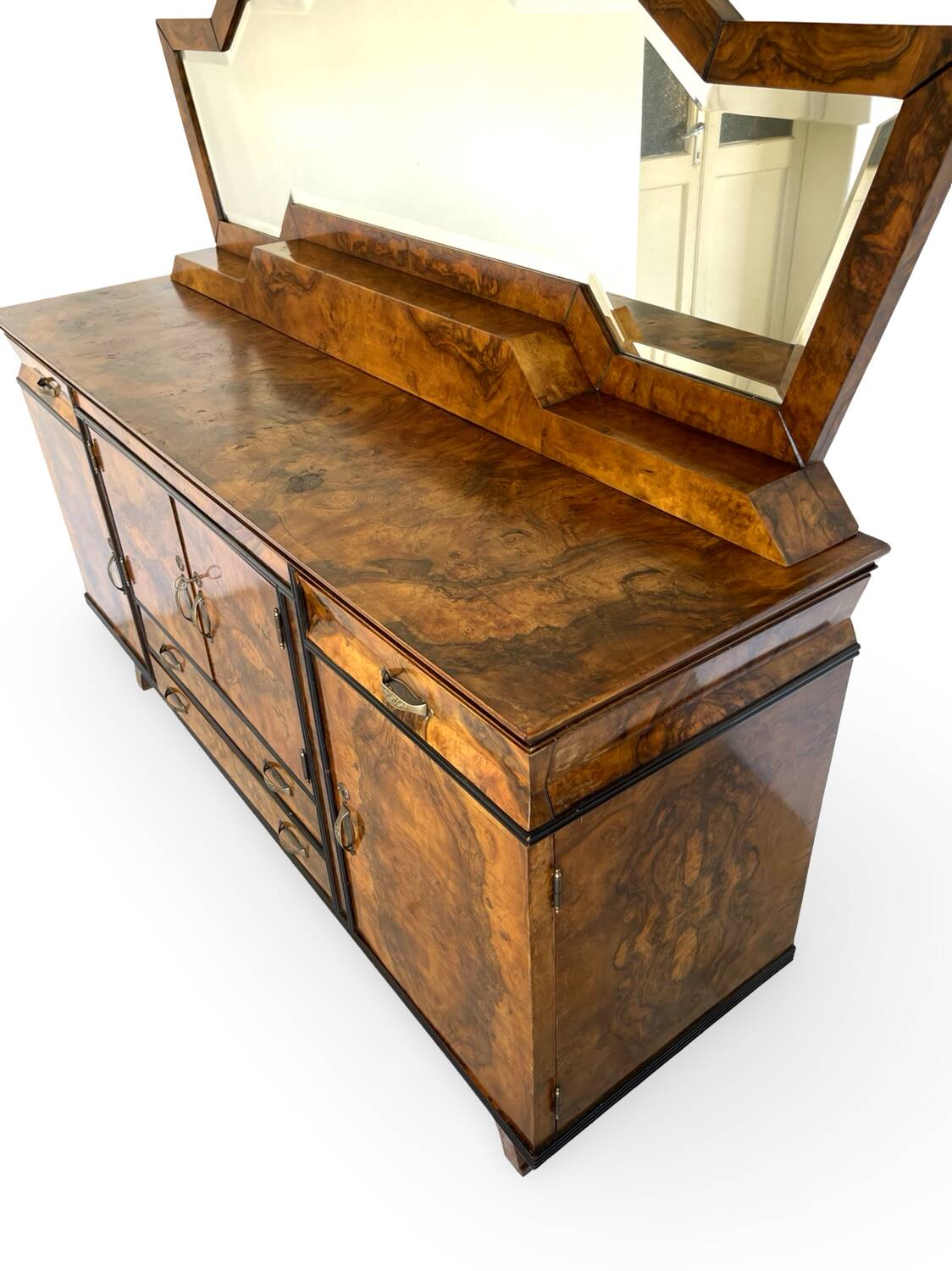 Crédence/buffet Art déco italien, années 1920.