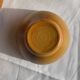 Lot de 4 petits bols marrons en verre H12 D13