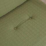 Canapé banquette 2 places verte , Europe de l'est