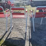 8 Tolix T2 armchairs