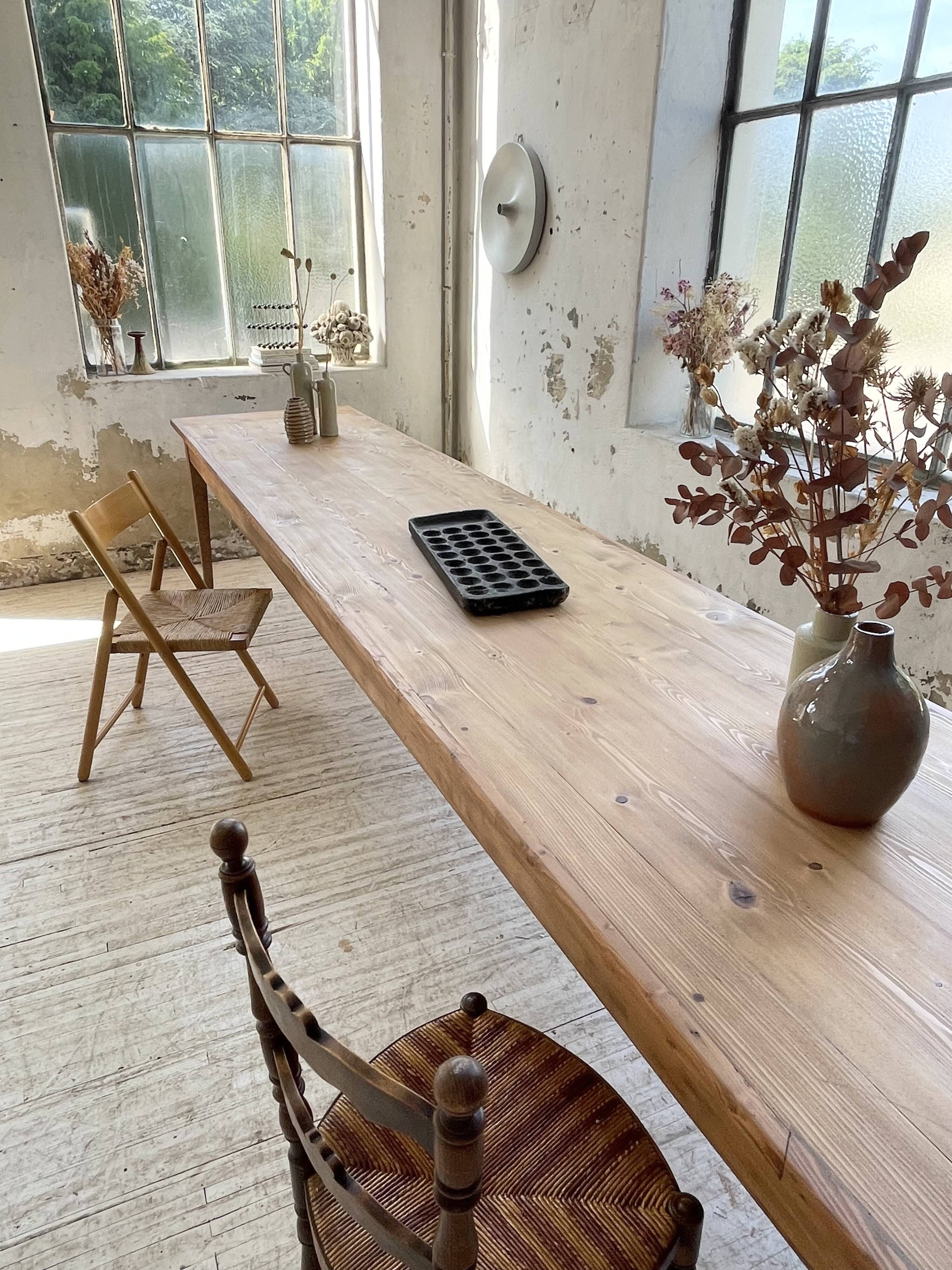 XXL pine farm table 4m