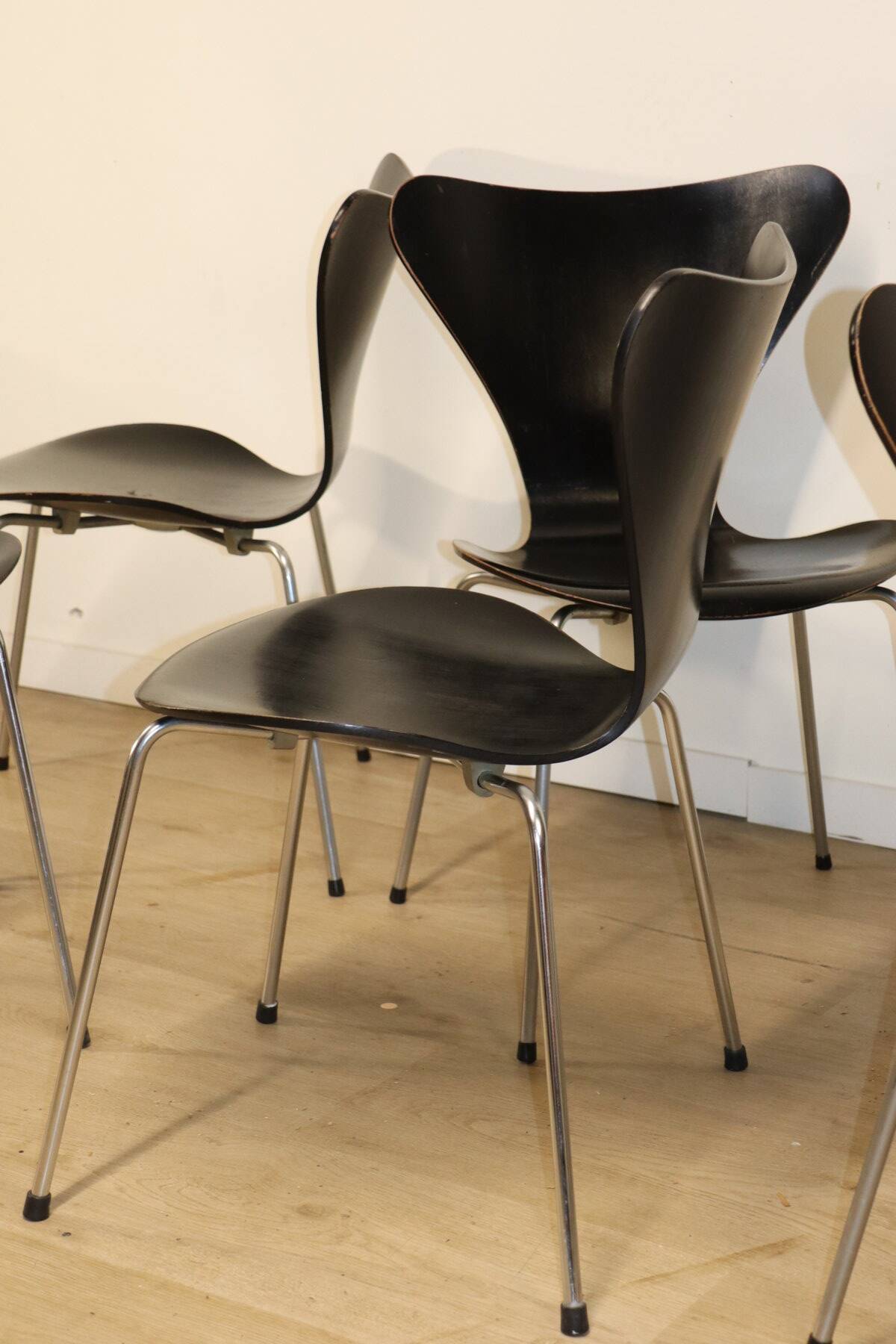 Series 7 Chairs Arne Jacobsen edition Fritz Hansen, 1965