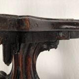 Richly carved walnut harness, 18th century