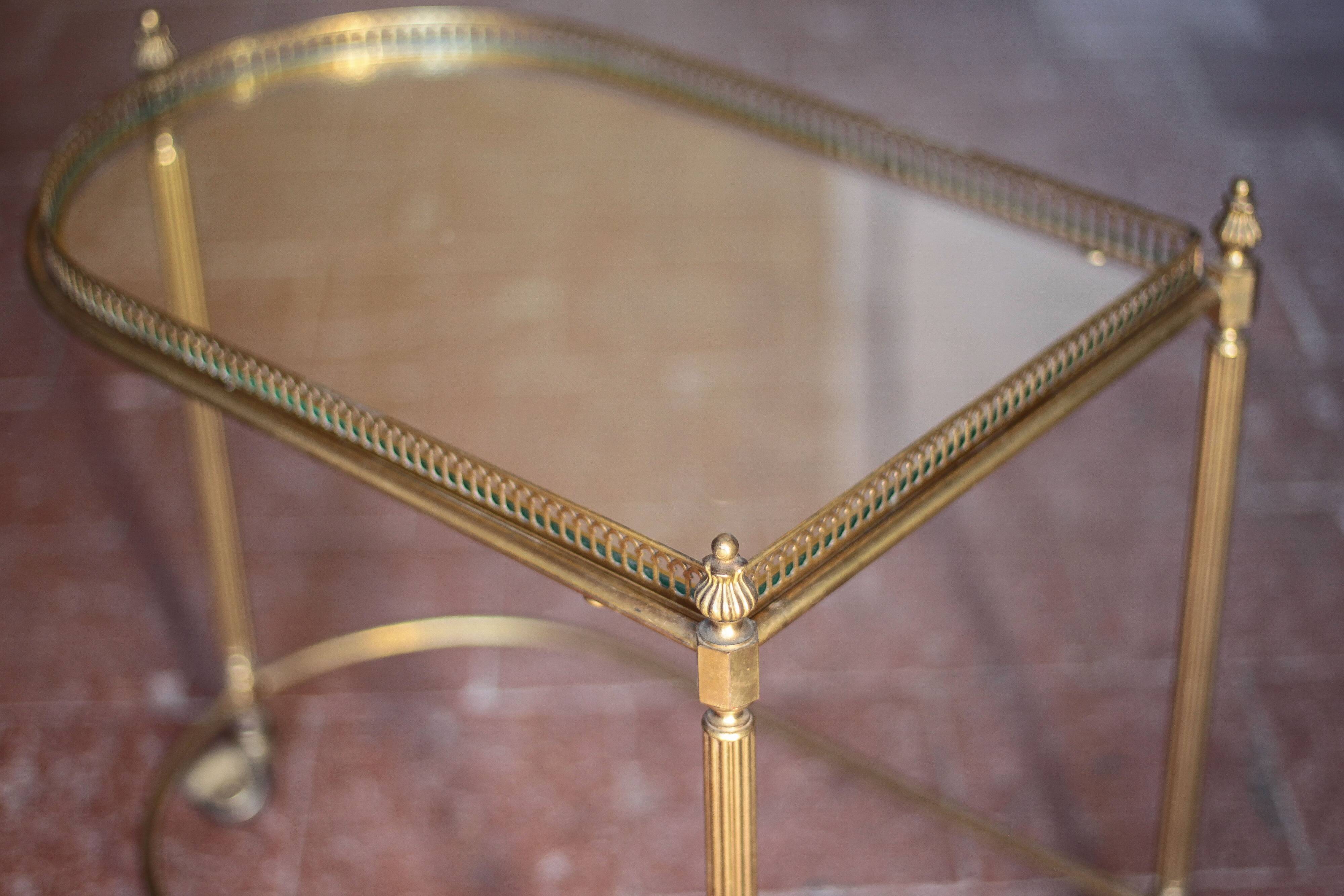 Vintage sideboard, living room furniture, nesting side tables, accent furniture.