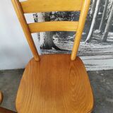 Set of 6 vintage chairs 1960 bistro