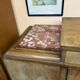 Buffet Art Déco en bois et marbre
