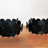 Pair of sconces, Doria Leuchten, 1960s