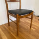 Lot de 4 chaises scandinaves de farstrup