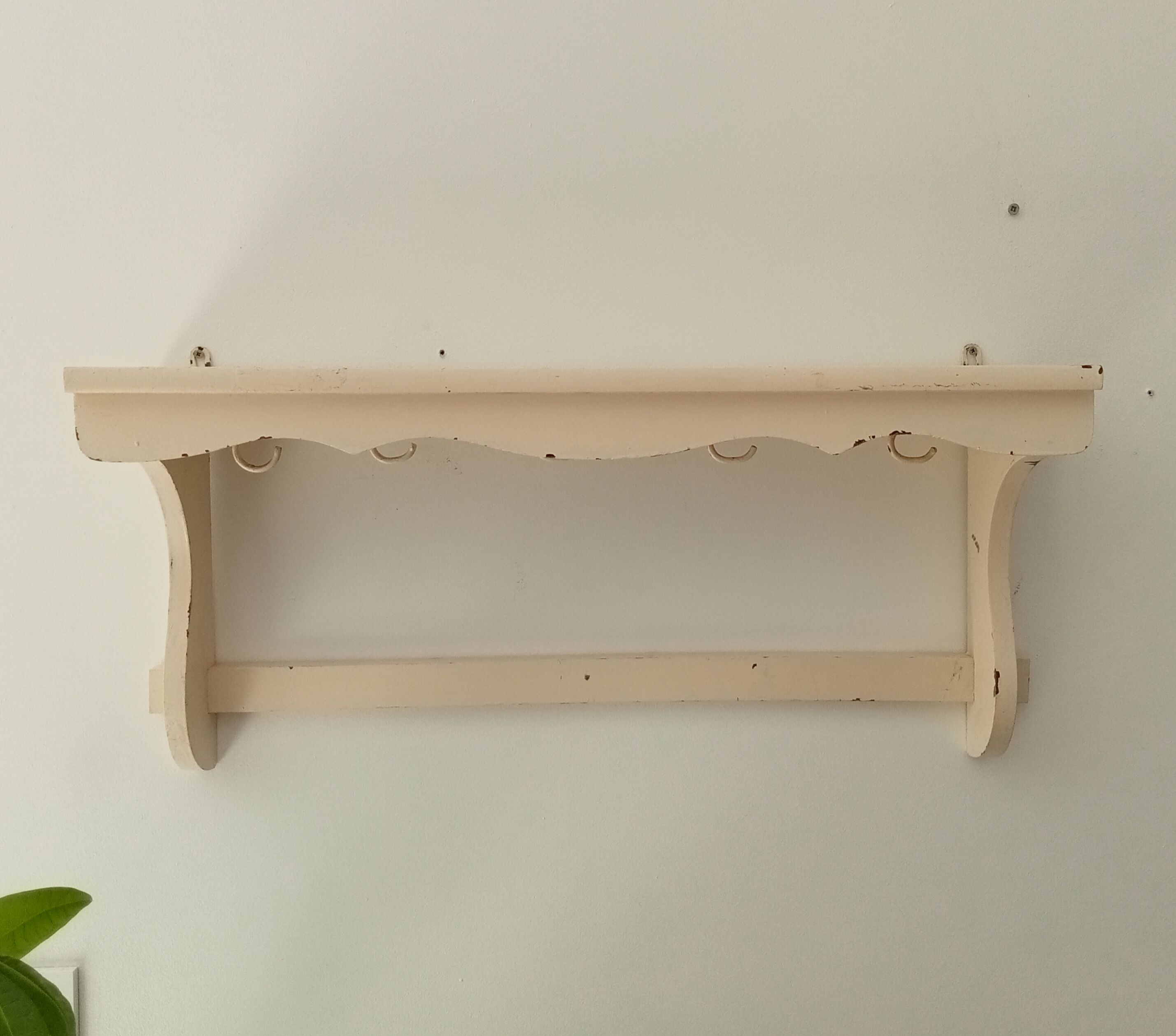 Vintage wall shelf