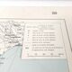 Old map South America Argentina Chile Uruguay 43x43cm from 1950