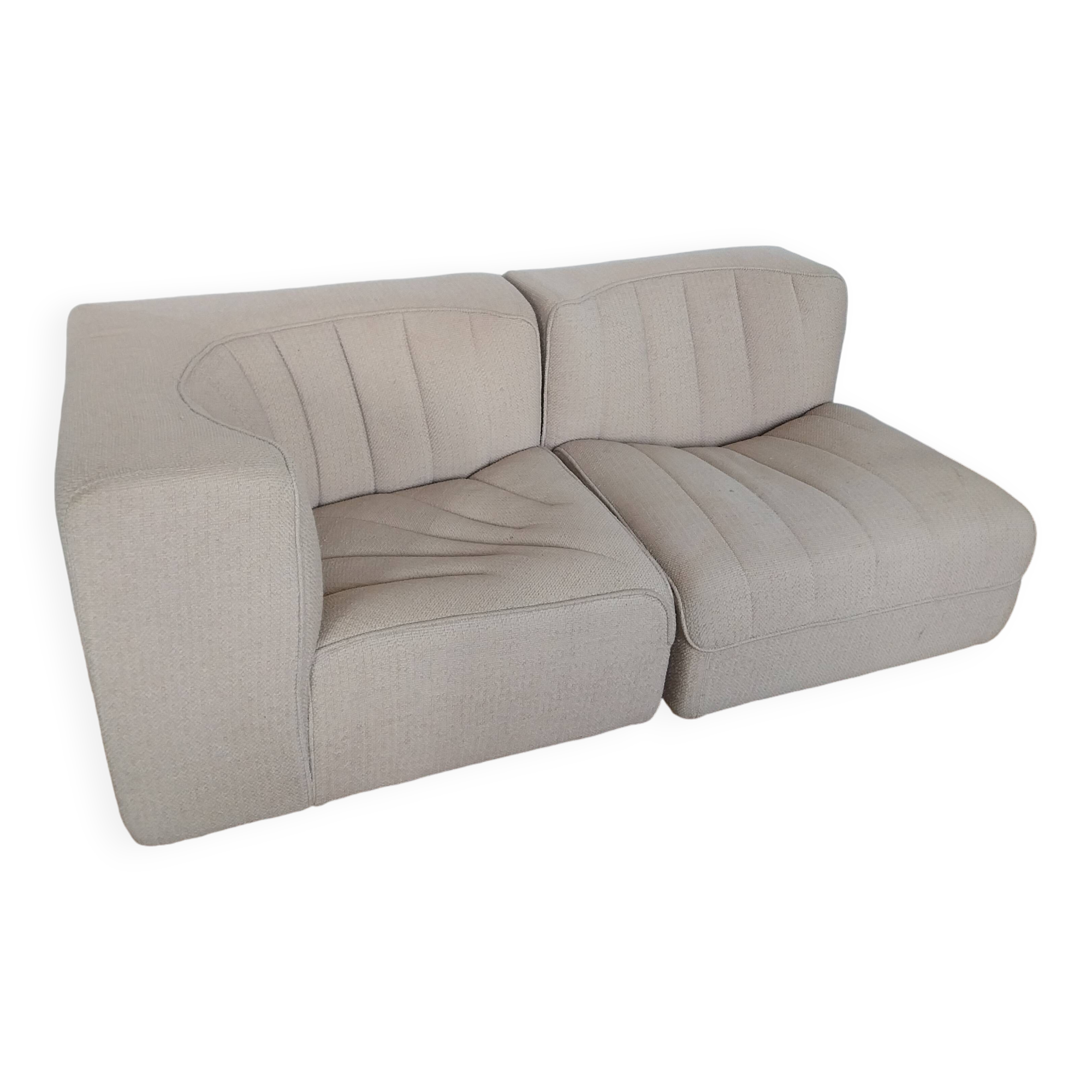 Pair of Novemila armchairs Tito Agnoli for international furniture 70s