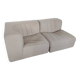 Paire de chauffeuses Novemila Tito Agnoli pour mobilier international année 70