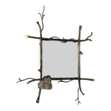 Mirror with inclusion of Agathe - Vincent Liblin