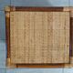 Small vintage rattan cube furniture