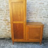 Vintage asymmetrical cabinet