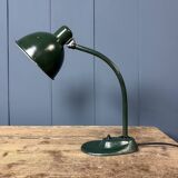 Dark green Bauhaus desk lamp