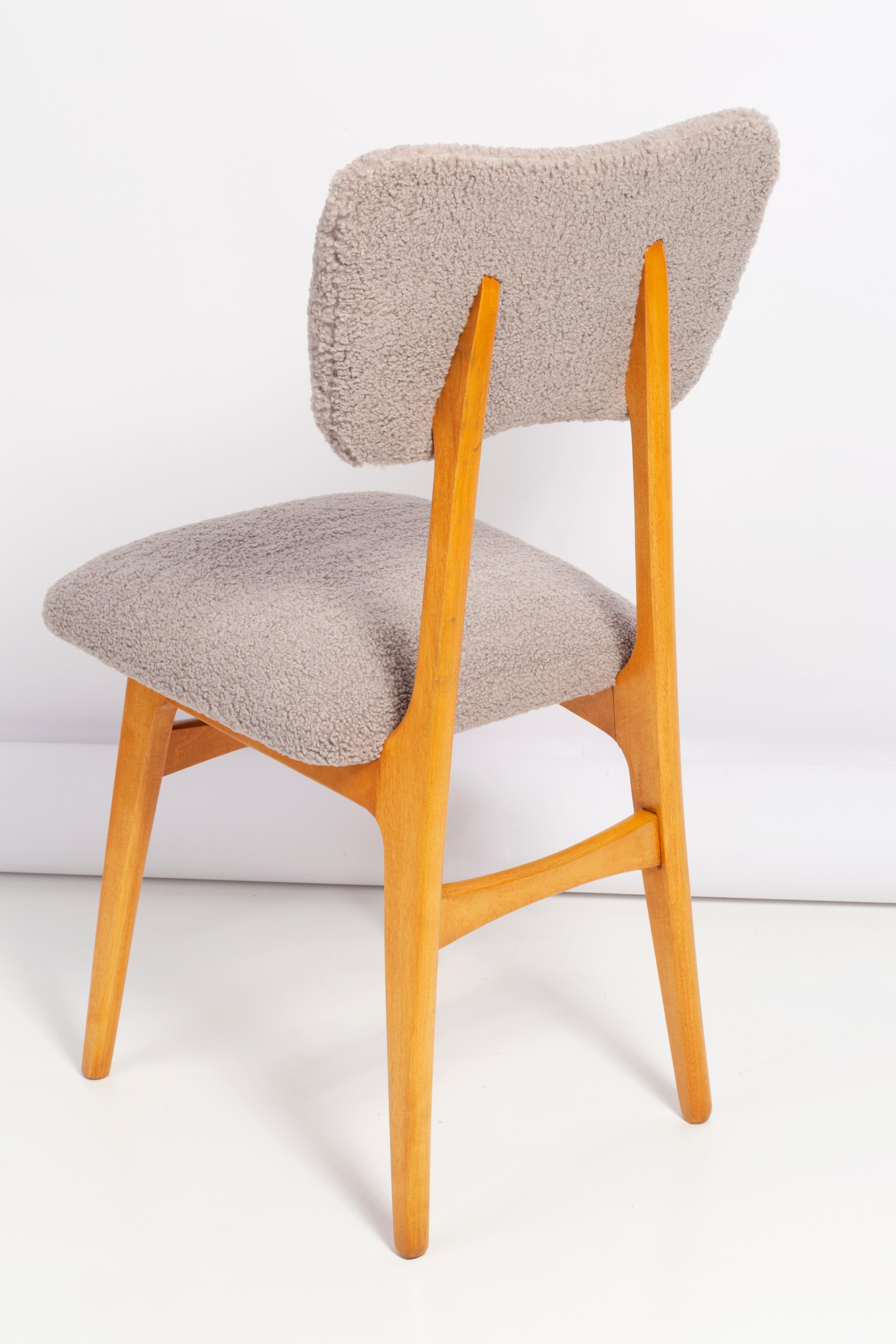 Curly grey chair from the 20th century, 1960s