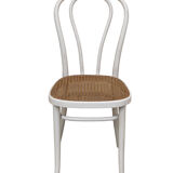 Caned bistro chair