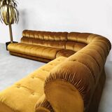 Midcentury modular sofa vintage 'Golden hour'