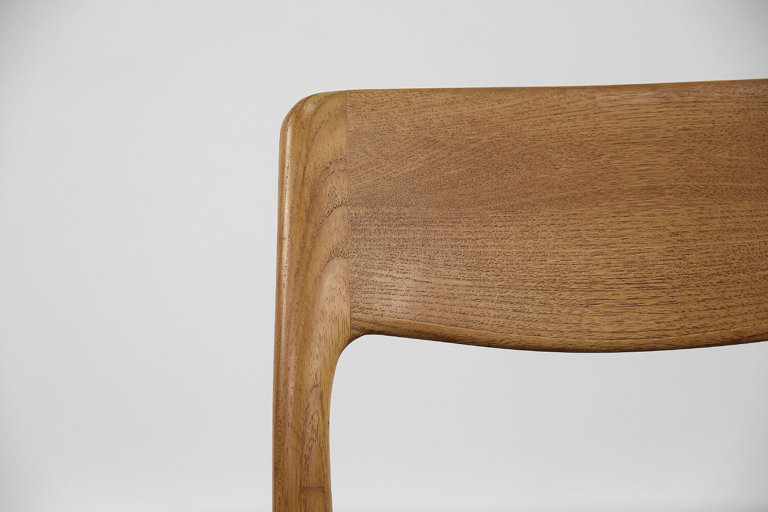 Vintage danish modern dinning teak chair by Juul Kristensen for JK Denmark, 1960s