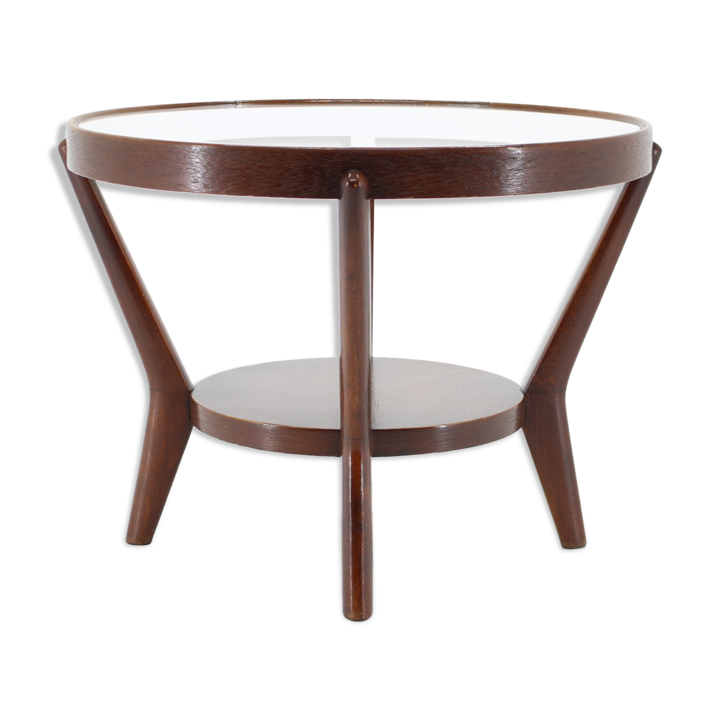 1960s Karel Koželka and Antonín Kropáček Coffee Table, Czechoslovakia