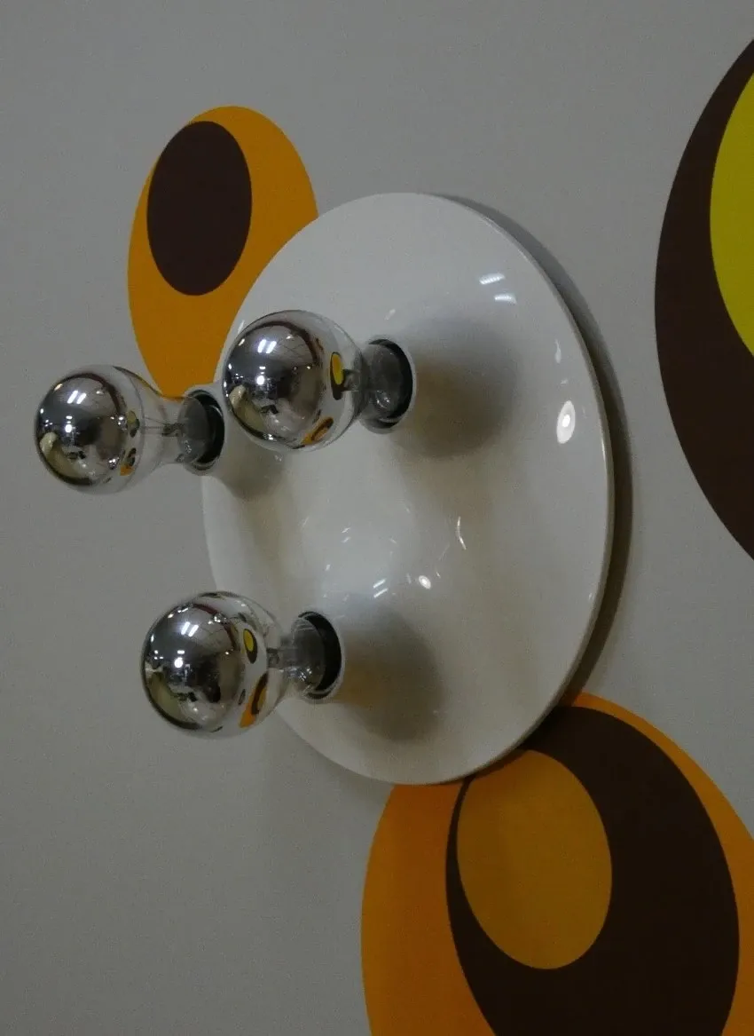 Ceiling lamp Triteti by Vico Magistretti for Artemide, Italy, 1960s