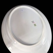 Large oval dish in Limoges porcelain by Bernardaud & Cie – Art Deco