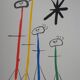 Joan MIRO: Surrealist family with the star, signed lithograph