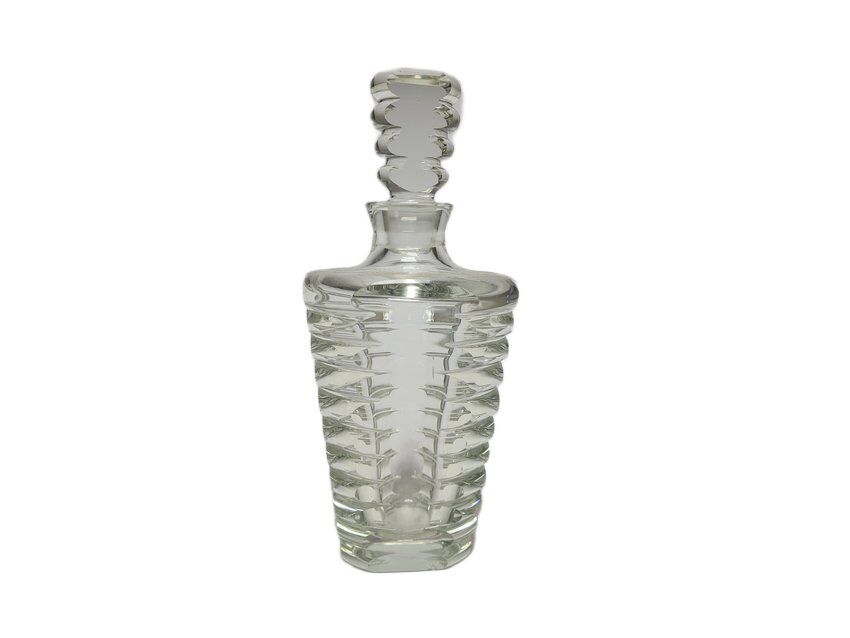 Czechoslovakian Art Deco carafe by I. Pastrankova for Moser, 1950s