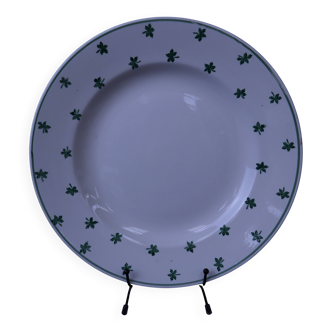 Round serving plate 5200 Sarreguemines and Digoin Vintage