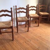Chaises de salle à manger en bois