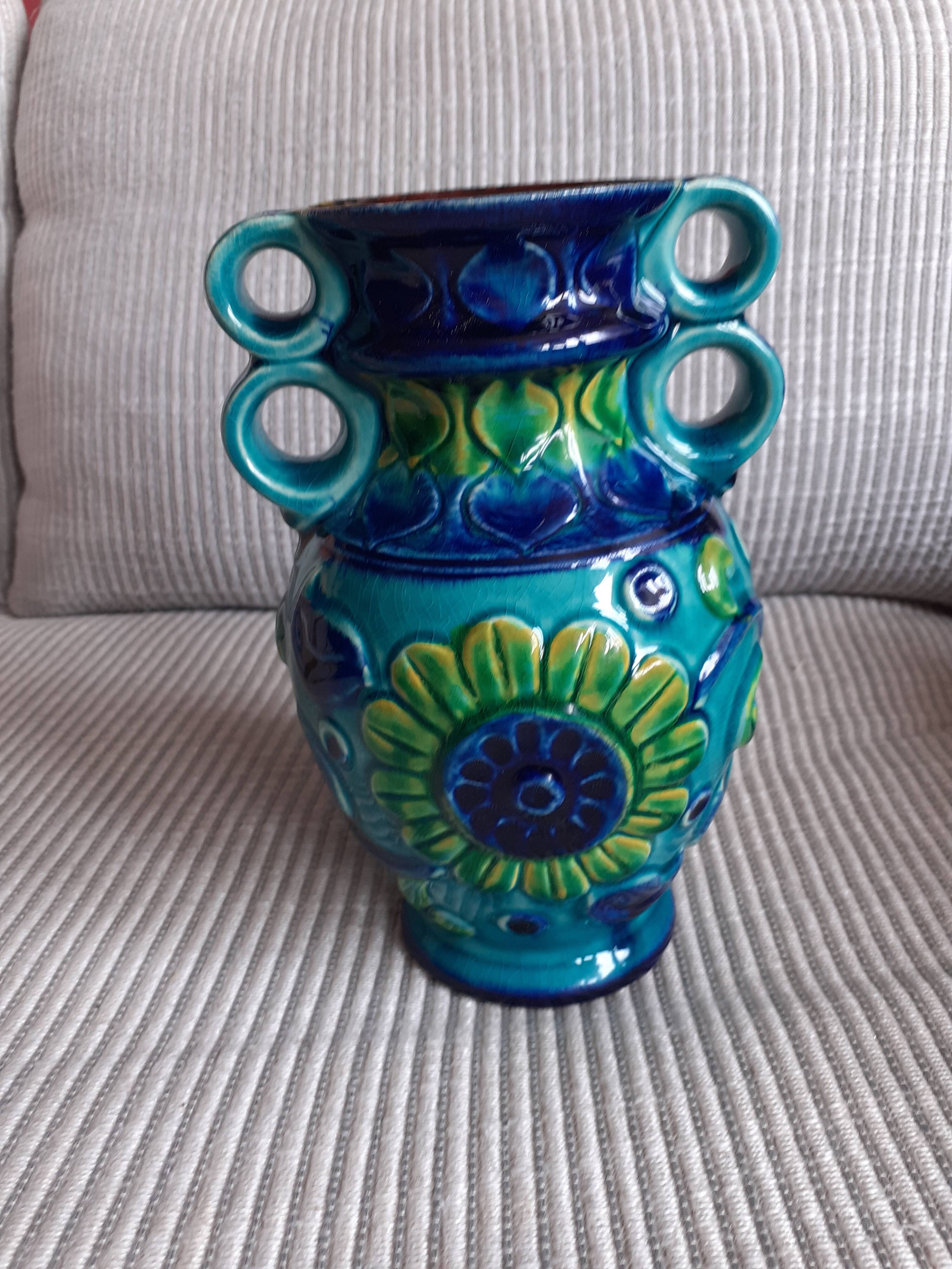 Vase vintage en céramique Germany