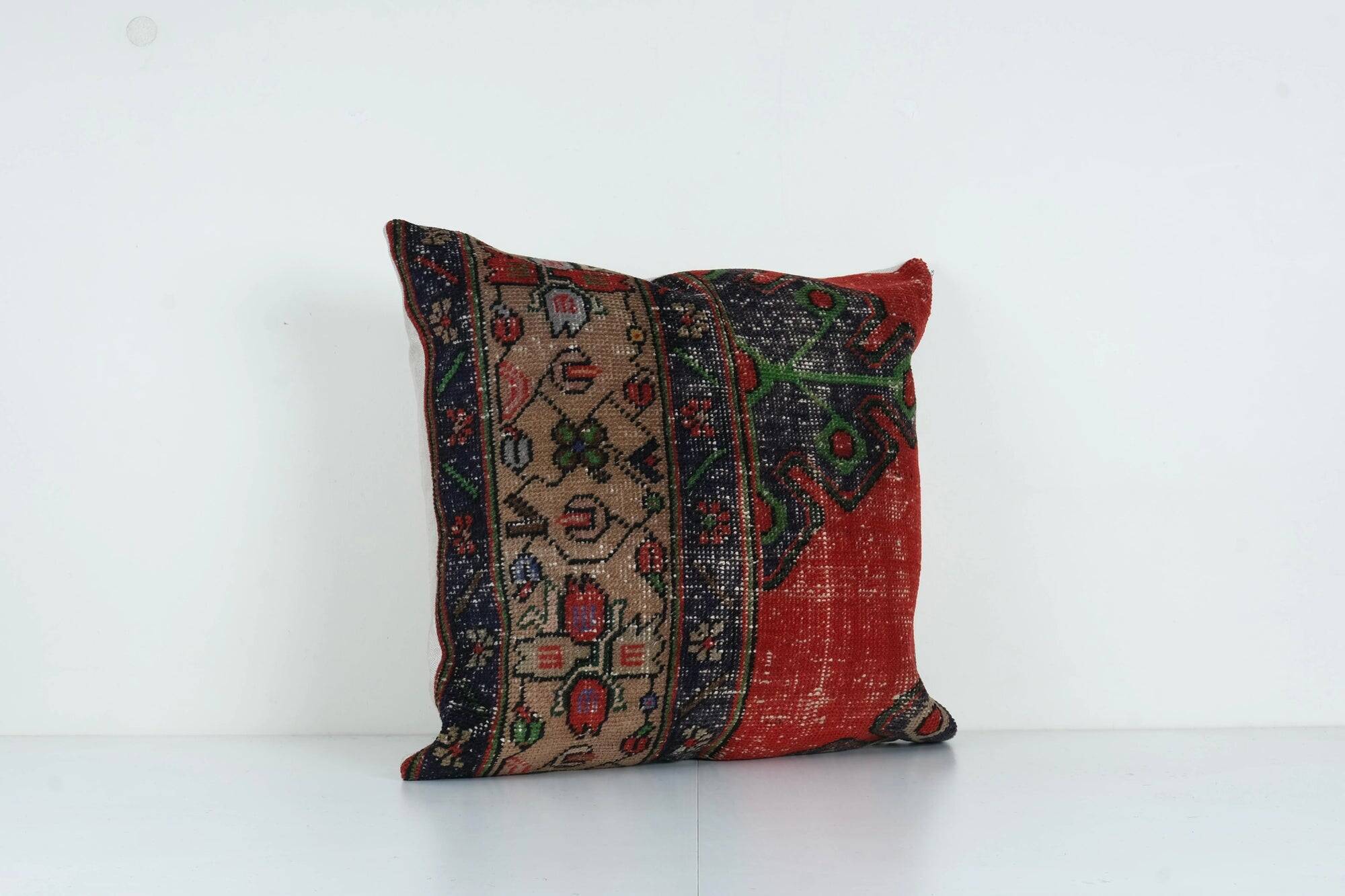 Vintage Turkish cushion cover 61x61 cm