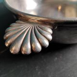 Set of two French silver plated serving plates, by Felix Frères orfèvrerie
