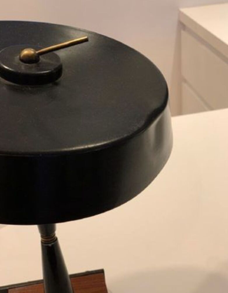 Lampe de table années 50 Oscar Torlasco